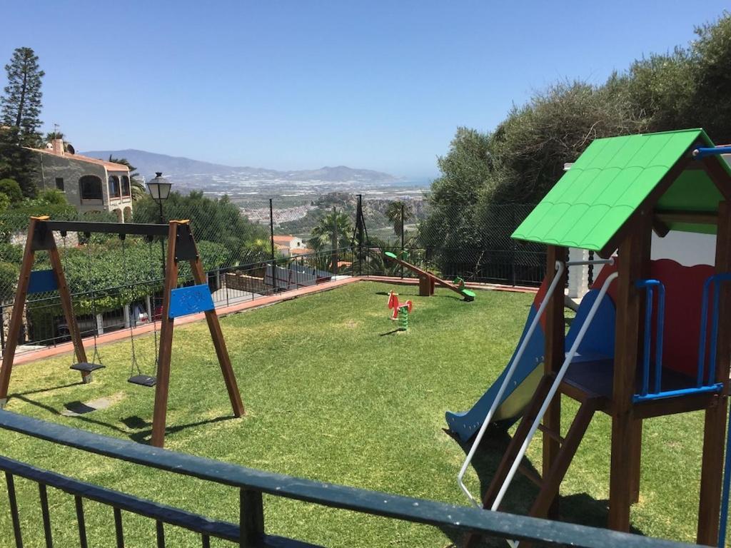 Villa La Torrecica, Con Caracter Andaluz Y Magnificas Vistas Al Mar Y Sierra Nevada Salobreña Esterno foto